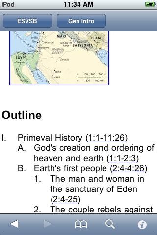 Sample of maps and text