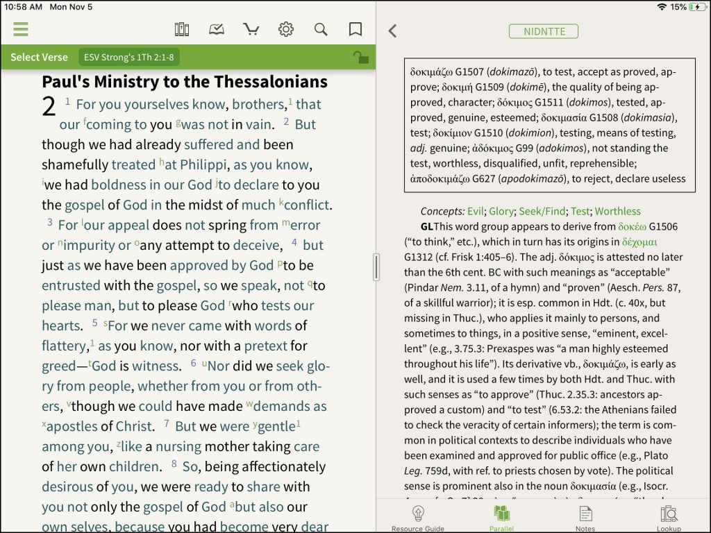 How to Do a Bible Word Study - Olive Tree Blog