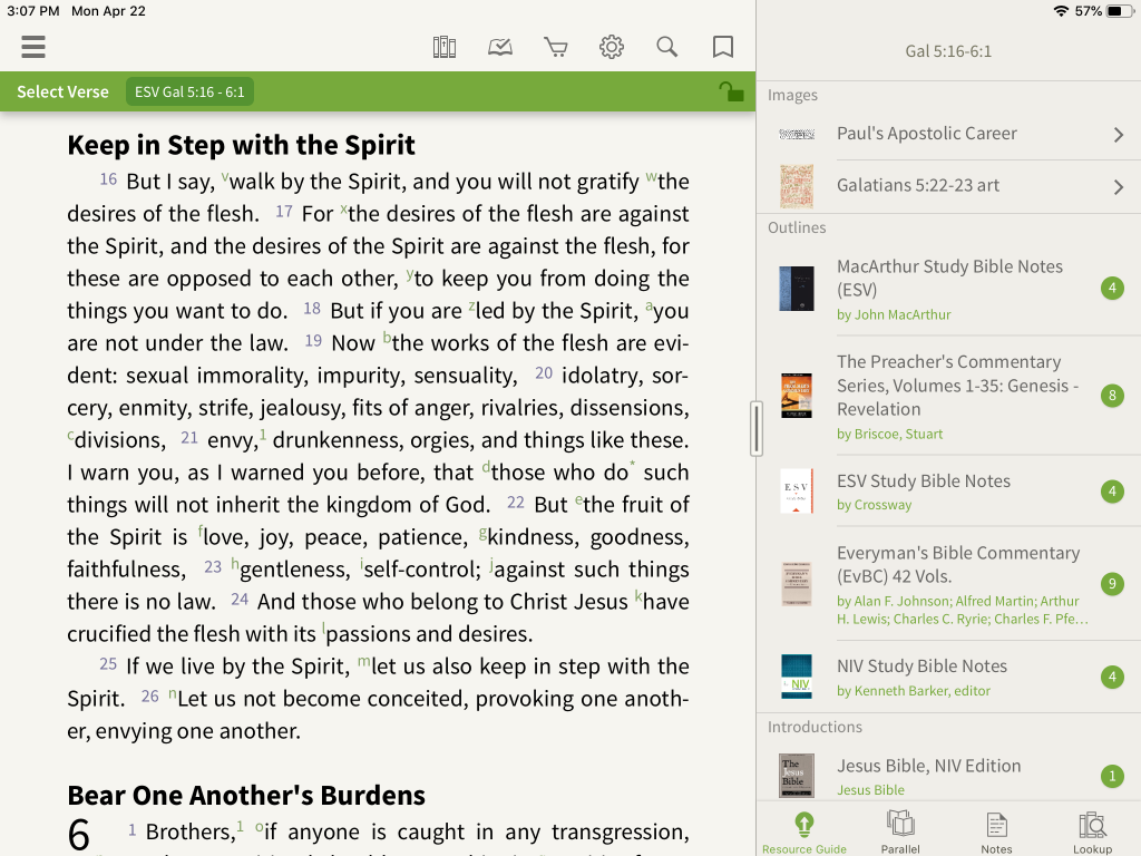 Beautiful Word Bible Olive Tree Bible App 3