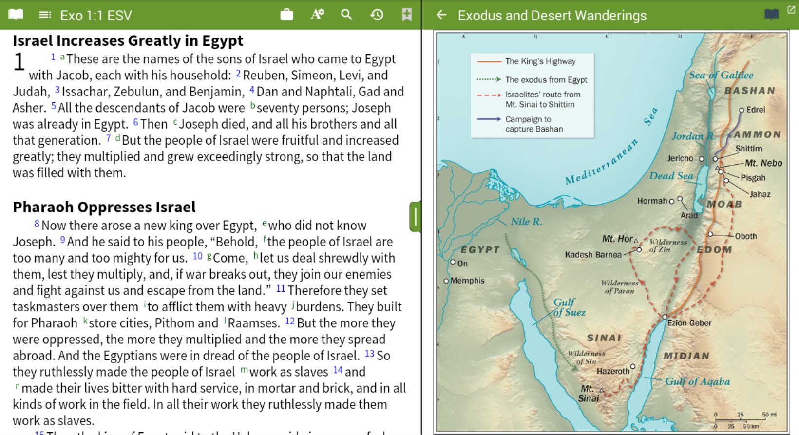 Bible Charts And Maps