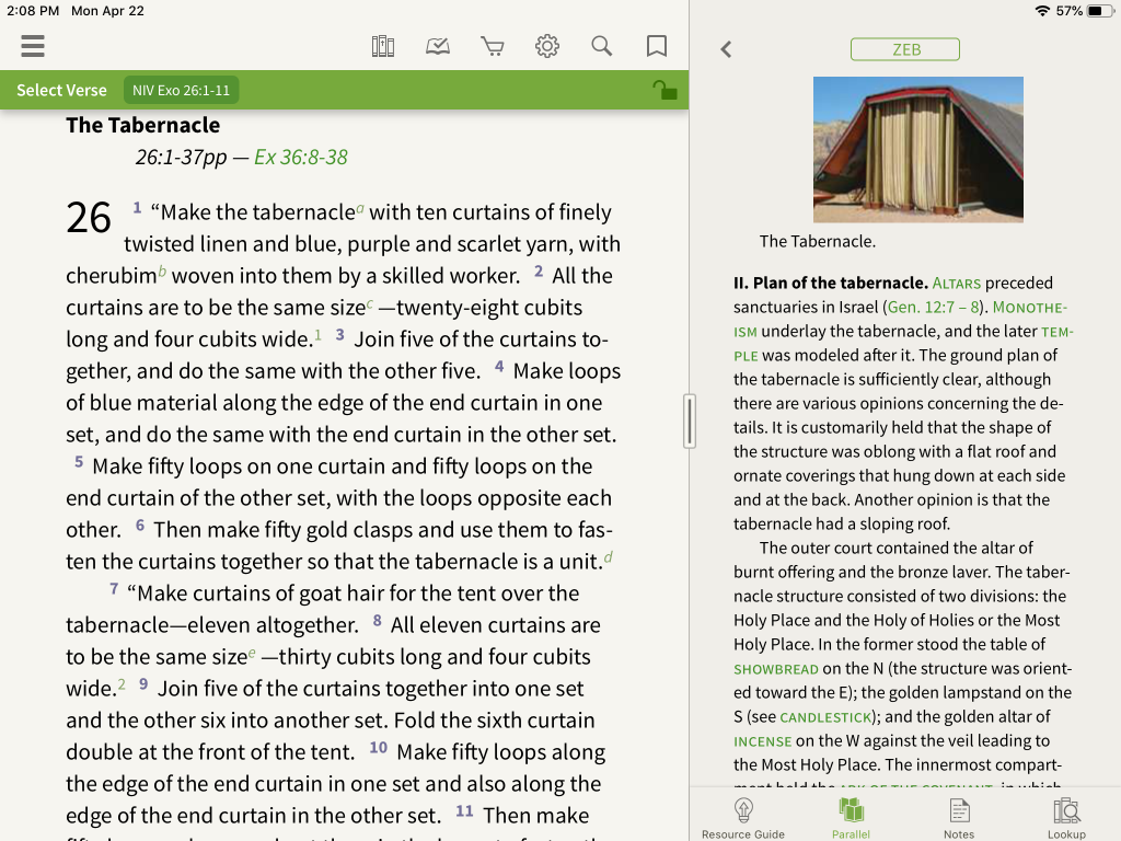 Zondervan Encyclopedia of the Bible in the Olive Tree Bible App