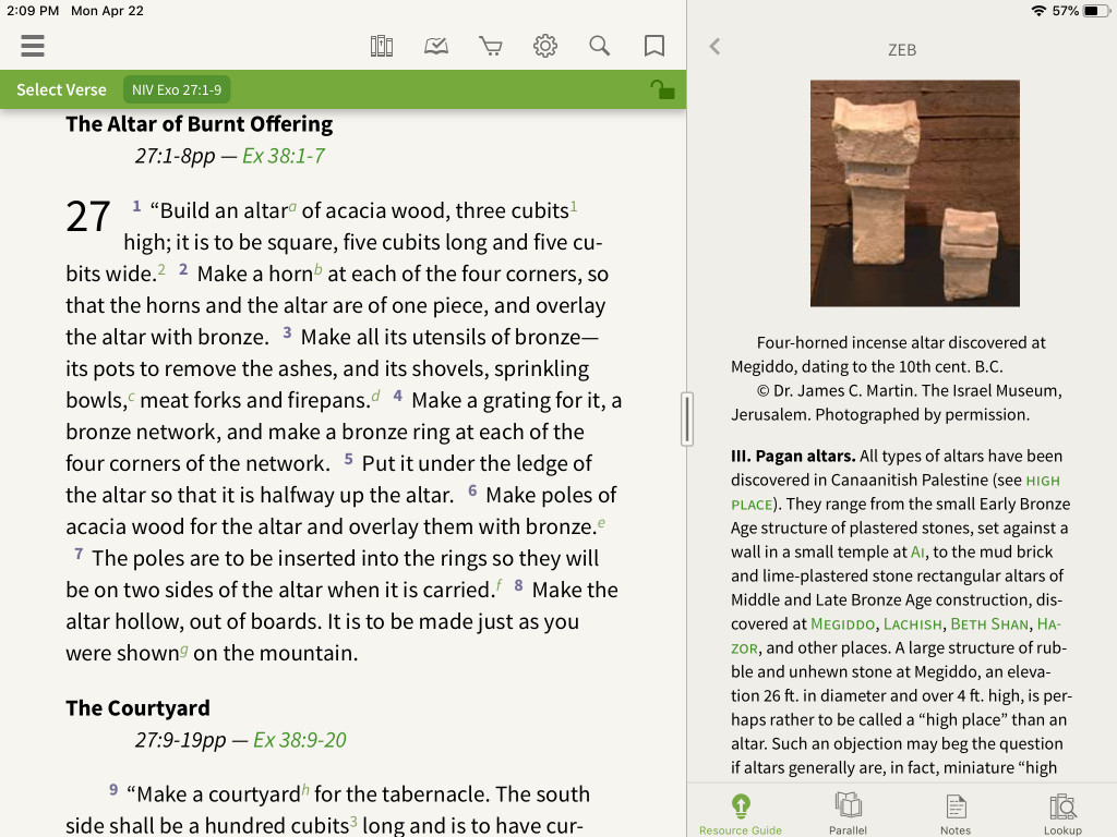 Zondervan Encyclopedia of the Bible in the Olive Tree Bible App 4