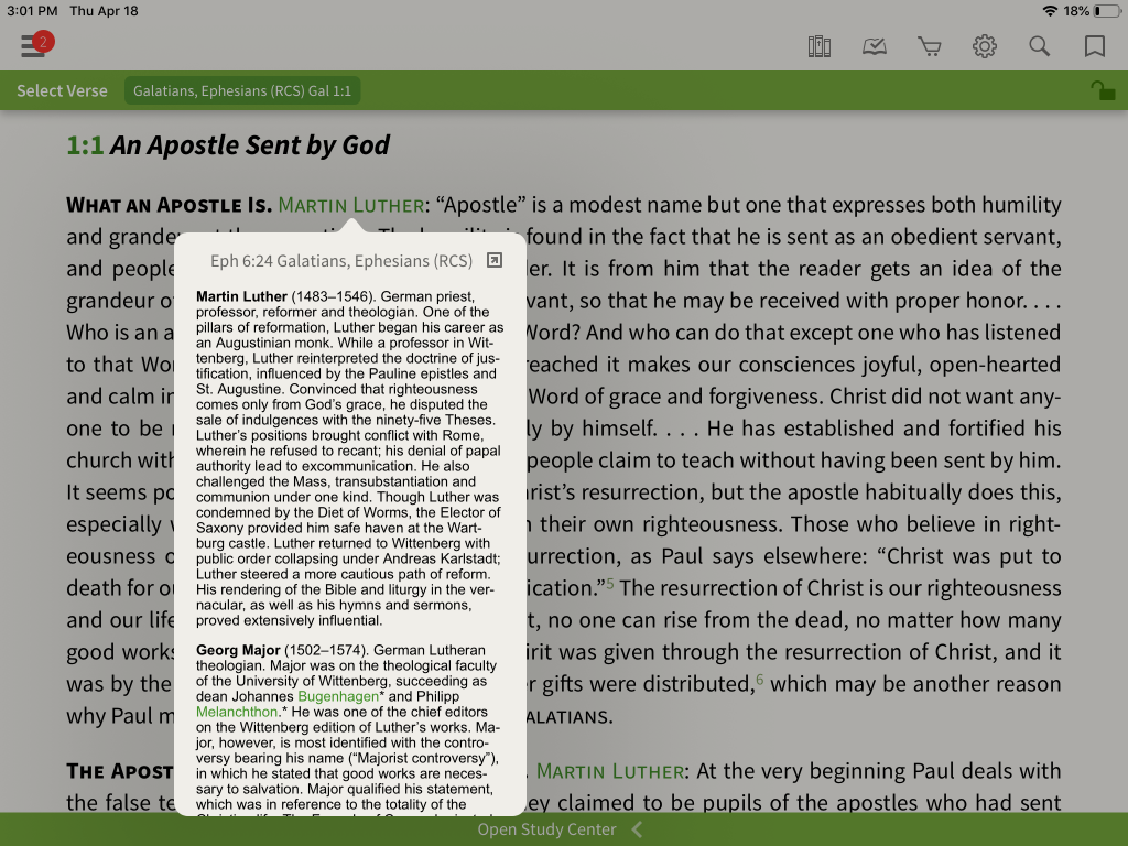 Reformation Commentary on Scripture olive tree