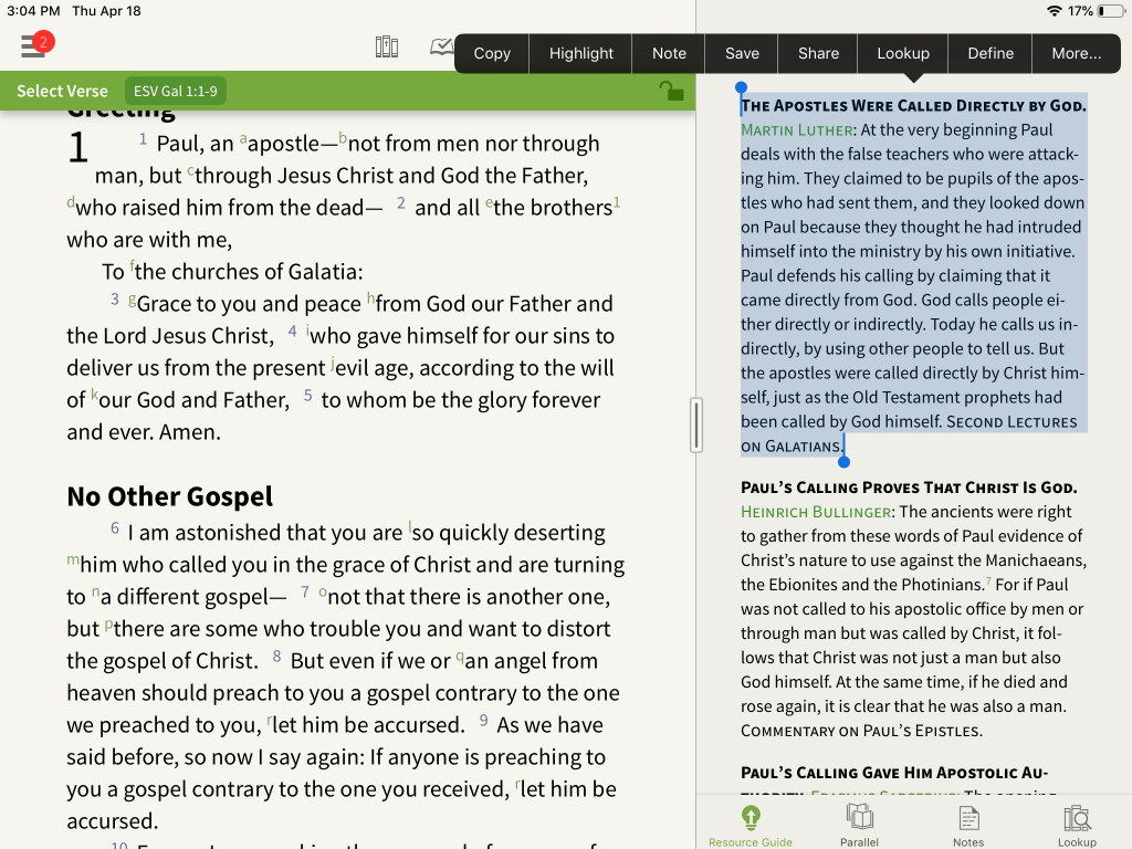 Reformation Commentary on Scripture notes copy