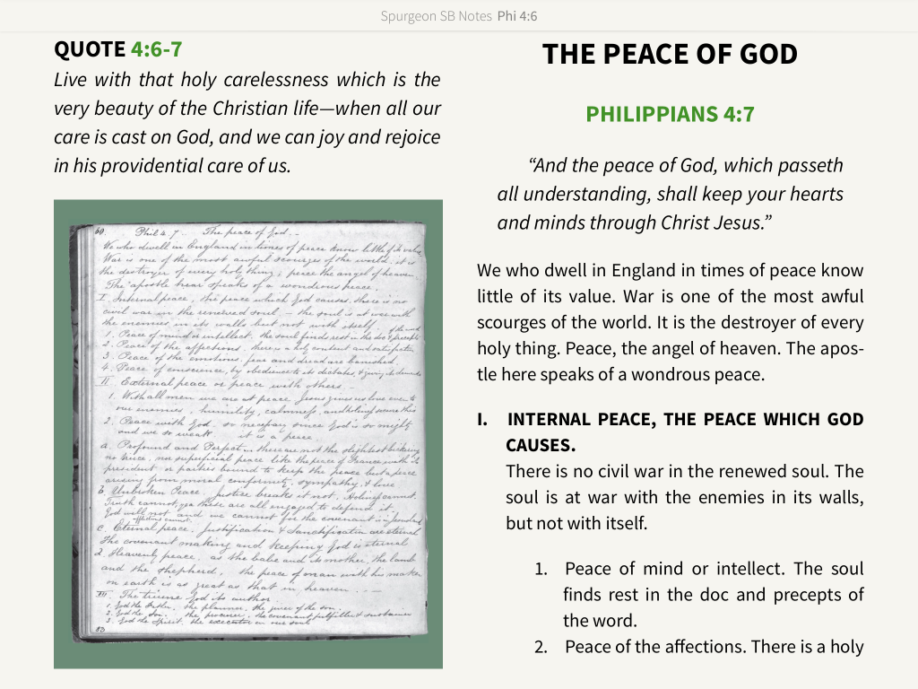 Spurgeon Study Bible 3