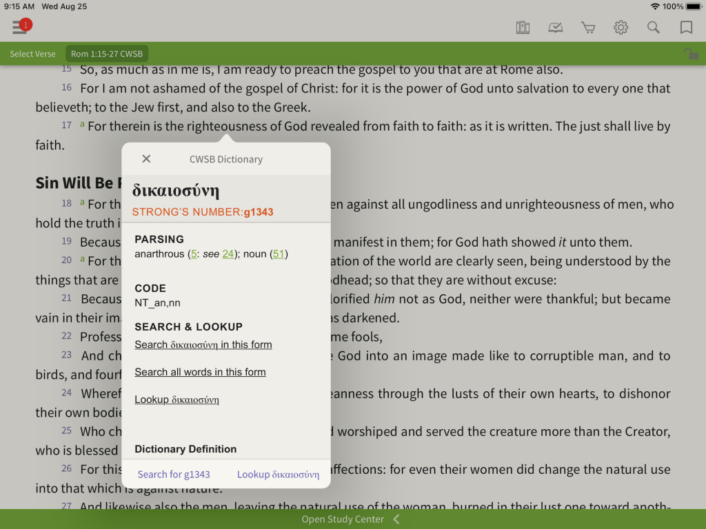 Complete Word Study Bible