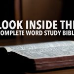 Look inside the complete word study bible