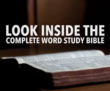 Look inside the complete word study bible