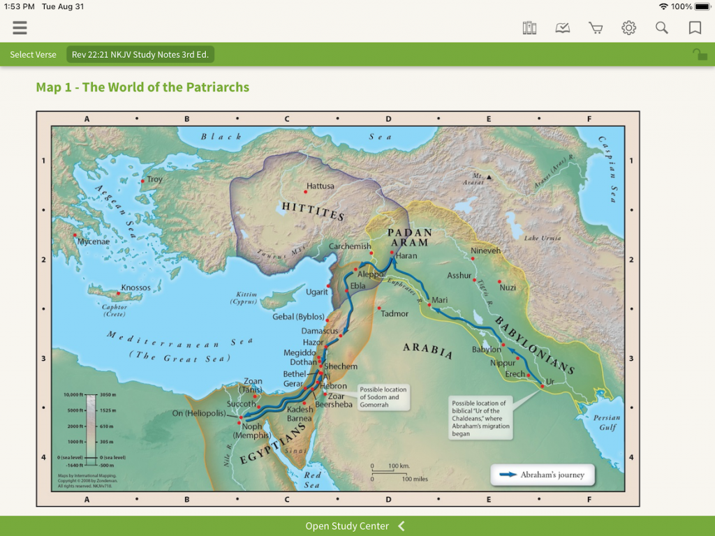 NKJV Nelson's Full-Color Maps