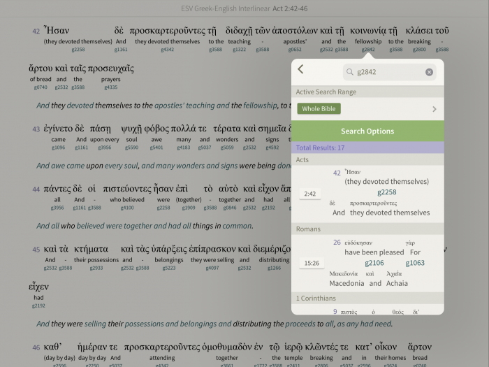 Interlinear Bibles In The App Olive Tree Blog