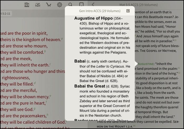 AUGUSTINE commentary on the beatitudes