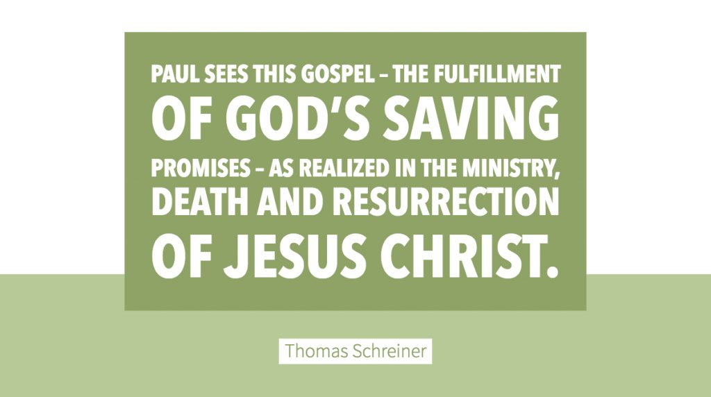Paul Jesus Resurrection Thomas Schreiner