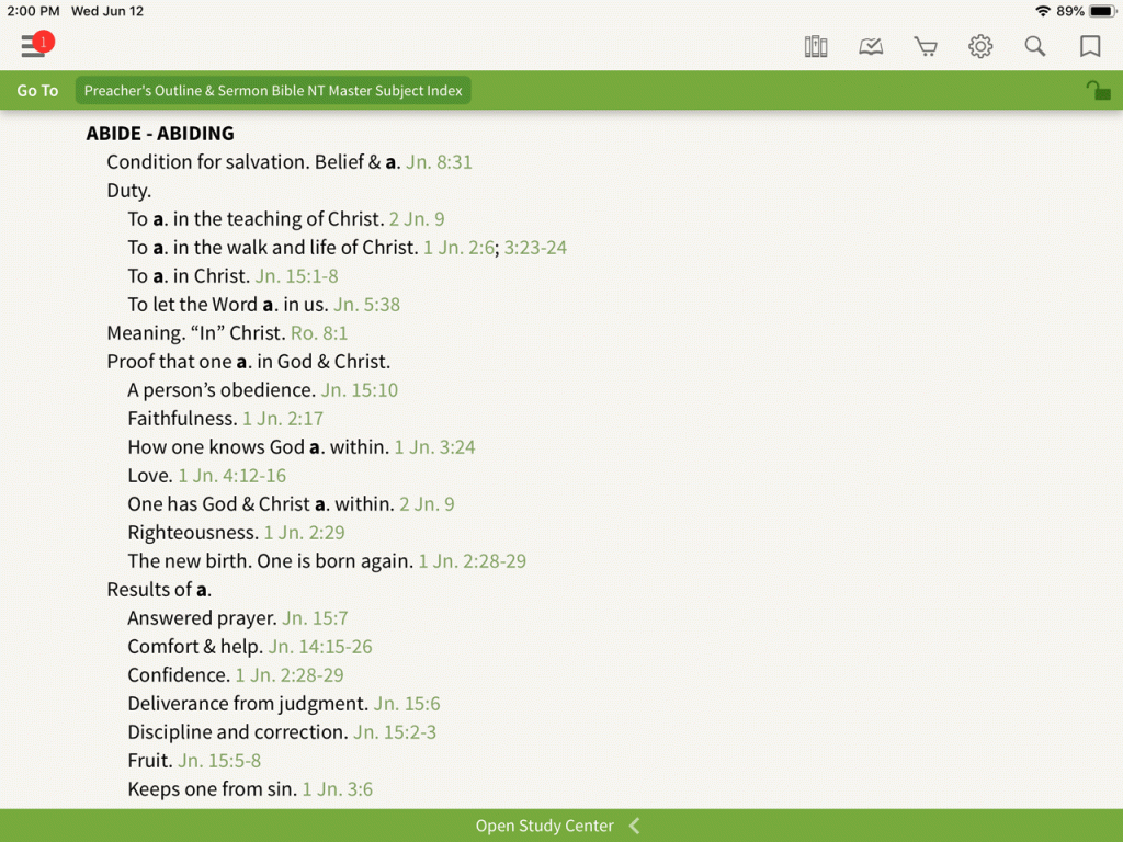 POSB Review Master Subject Index