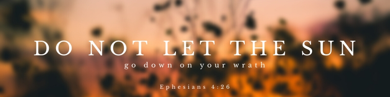 Ephesians 4:26