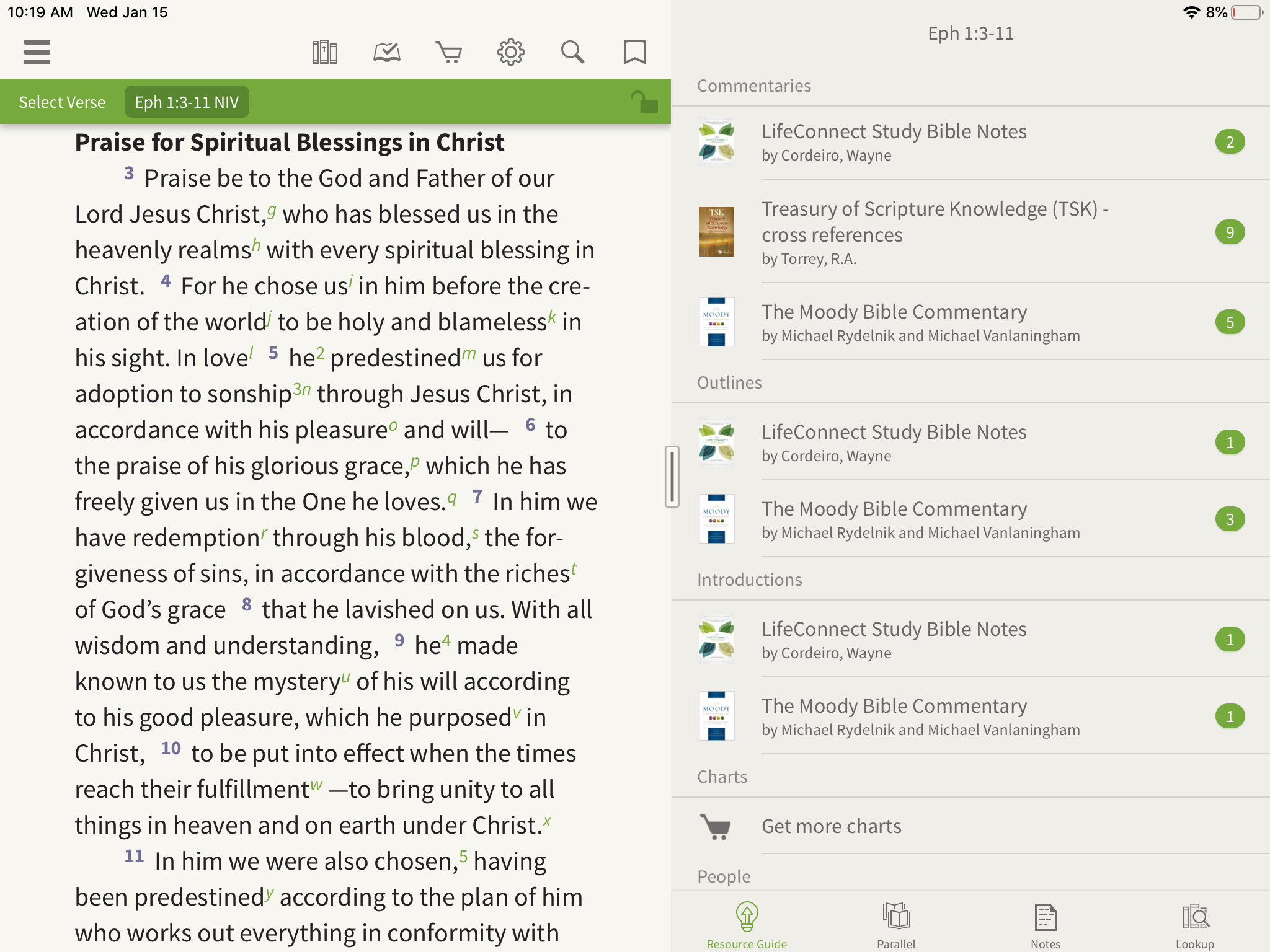 Moody Bible Commentary Olive Tree
