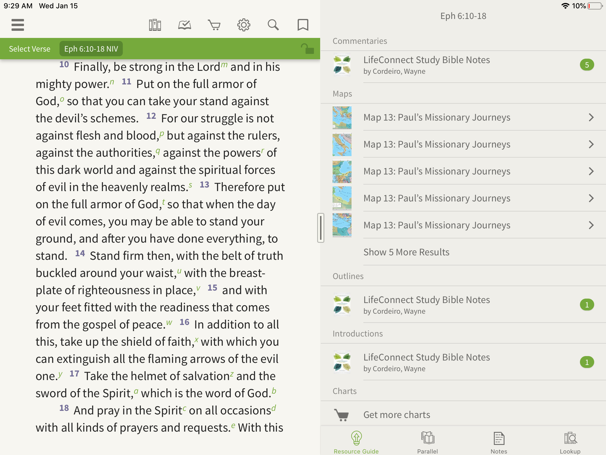 Lifeconnect Study Bible