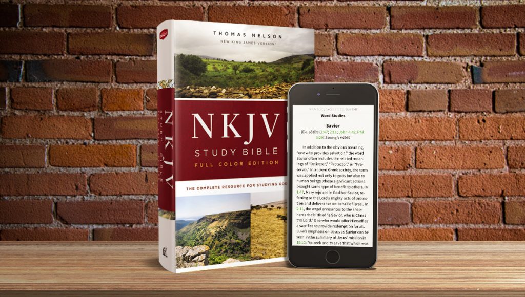 NKJV Study Bible Full Color