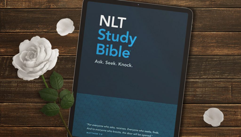NLT Study Bible Confidence in God