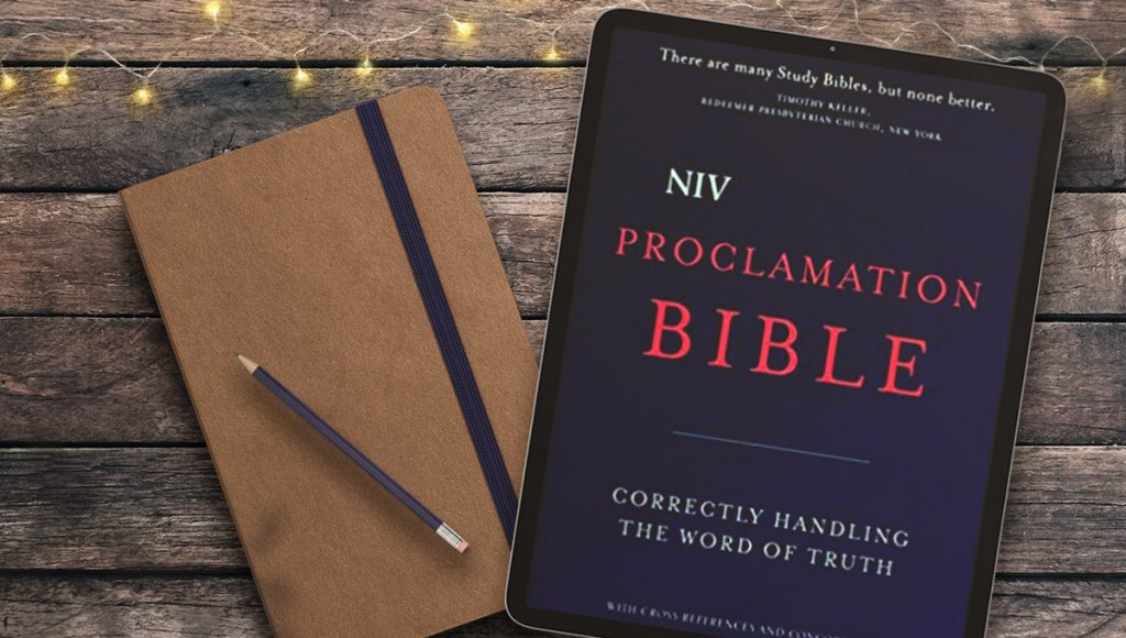 NIV Proclamation Bible