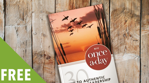 NIV Once-A-Day: 30 Days to<br> Authentic Christian Leadership