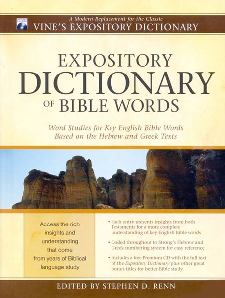 Expository Dictionary of Bible Words (Stephen Renn)