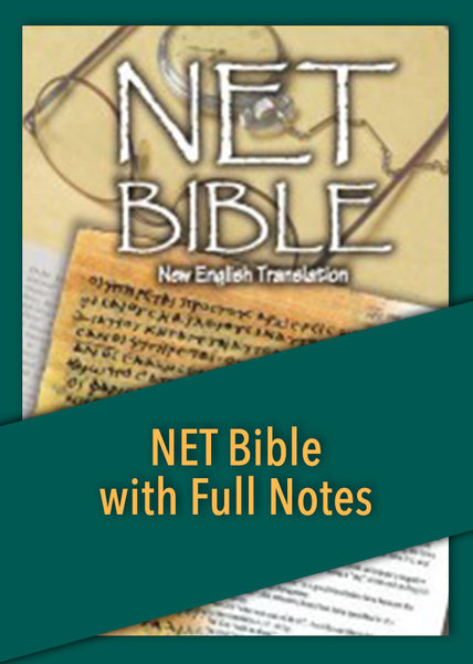 New English Translation - NET Bible 1st Edition with Full Notes