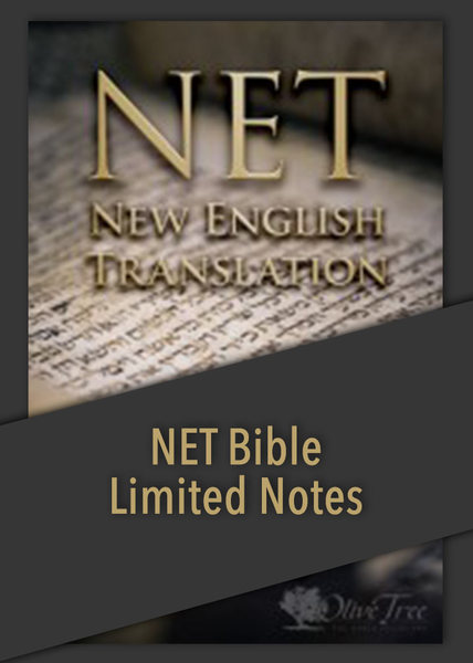 New English Translation - NET Bible 1st Edition - Limited Notes