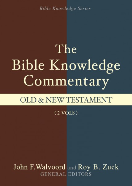 Bible Knowledge Commentary (2 Vols.)