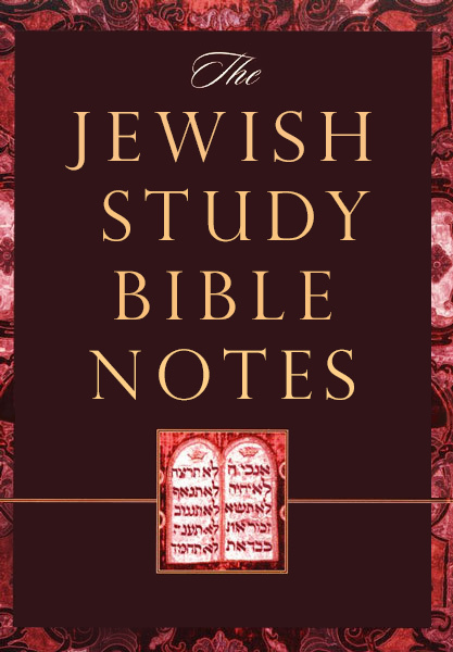 The Jewish Study Bible Notes