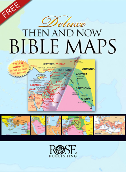 Bible Maps - Then and Now - Free Sample