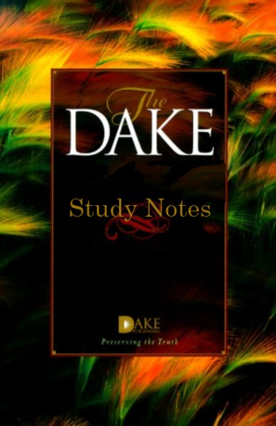 free dakes annoteted reference bible