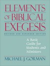 Elements of Biblical Exegesis