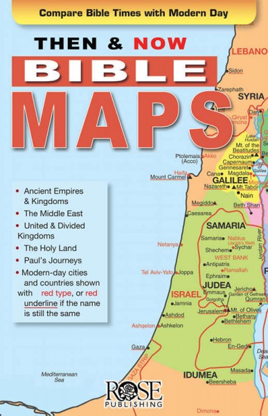 Then and Now Bible Maps Essentials