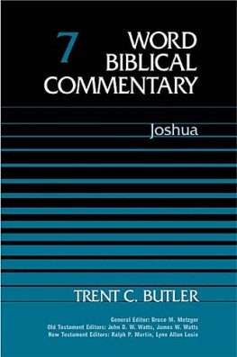 Word Biblical Commentary: Volume 7: Joshua (WBC)