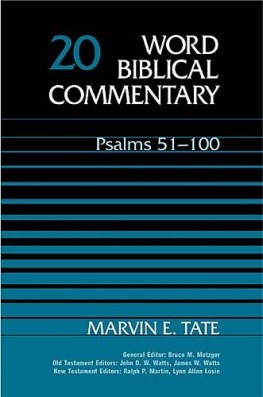 Word Biblical Commentary: Volume 20: Psalms 51–100 (WBC)