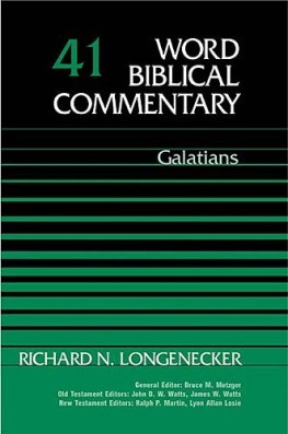 Word Biblical Commentary: Volume 41: Galatians (WBC)
