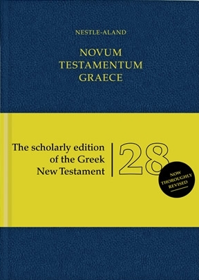 NA28 with Critical Apparatus, Mounce Parsings, and Concise Greek-English Dictionary of the New Testament