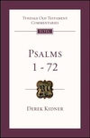 Tyndale Old Testament Commentaries: Psalms 1-72 (Kidner 1973) - TOTC