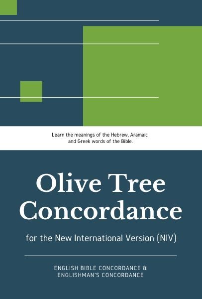 Olive Tree NIV Concordance with NIV Bible