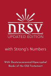 New Revised Standard Version, Updated Edition with Strong's Numbers - NRSVue Strong's