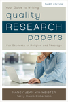 Quality Research Papers: For Students of Religion and Theology