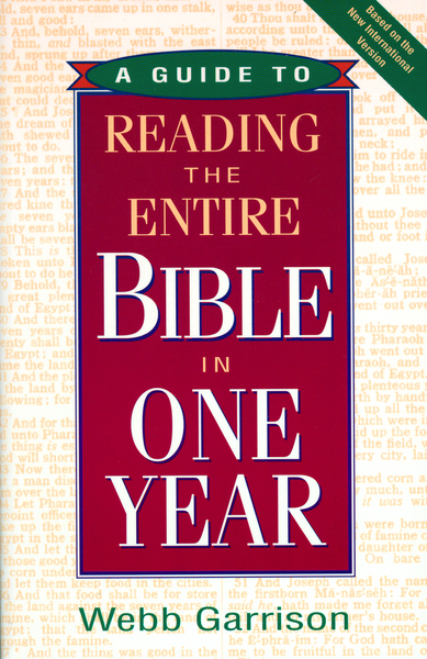 Guide To Reading The Entire Bible In One Year