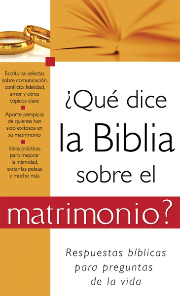 ¿Qué dice la Biblia sobre el matrimonio?: What the Bible Says About Marriage