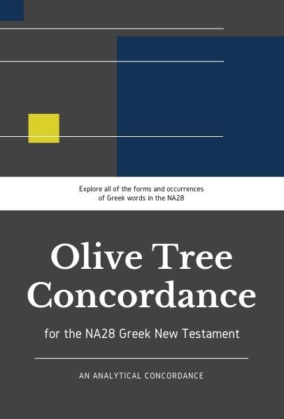 Olive Tree Analytical Concordance of the NA28 Greek New Testament