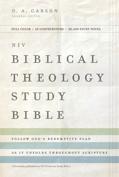 NIV Biblical Theology Study Bible