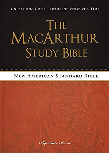 MacArthur Study Bible with NASB