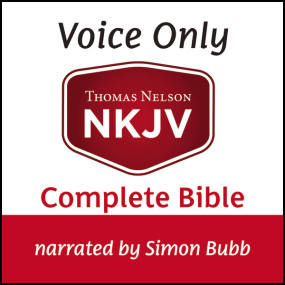 NKJV Voice Only Audio Bible, Narrated by Simon Bubb: Complete Bible