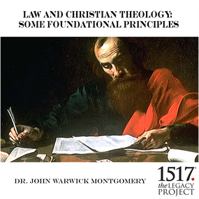 Law and Christian Theology: Some Foundational Principles