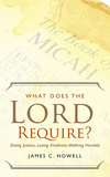 What Does the Lord Require?: Doing Justice, Loving Kindness, and Walking Humbly
