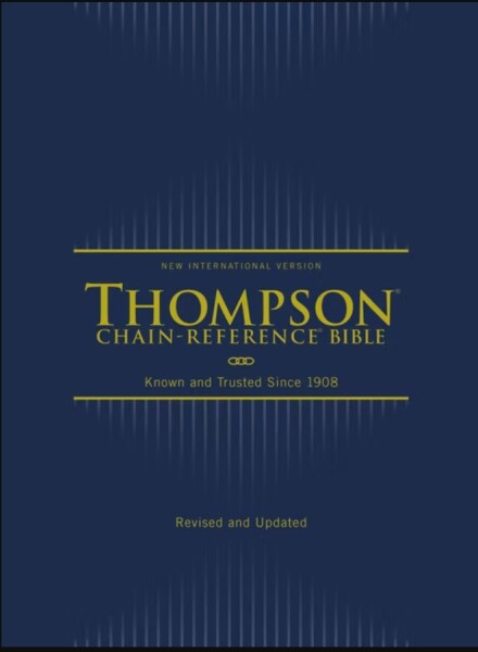 NIV Thompson Chain Reference Study Bible